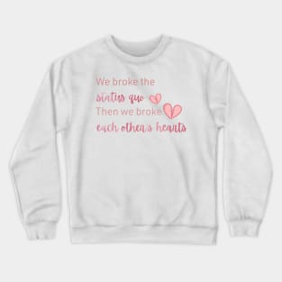 The Very First Night Lyrics Taylor Swift Crewneck Sweatshirt